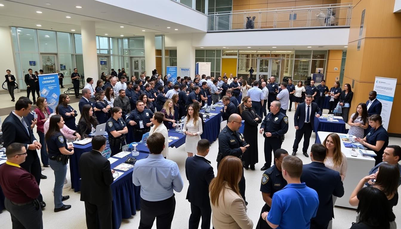 participez à l'événement de recrutement organisé par le département des corrections du new jersey dans le comté de cumberland. découvrez des opportunités de carrière passionnantes, rencontrez des professionnels du secteur et faites le premier pas vers une carrière enrichissante dans la correction.