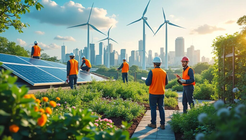 L’essor des métiers de la transition écologique : une réponse aux défis de 2025
